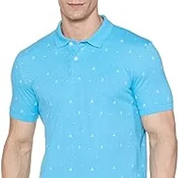 allen solly Men's Cotton Slim Fit Polo T-Shirt image 1