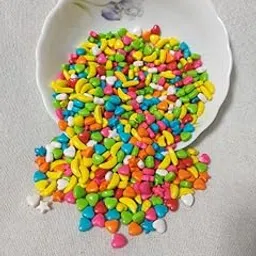 Chocopops Dry Fruits Sugar Candy Assorted Shapes |Multicolor|400 grms|Heart Shaped Candy For Kids| Assorted Shape Candy for Cake Decoration-Multicolor-picture-17