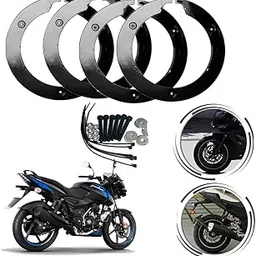 Vagary Disc Wheel Cover for Bajaj Pulsar 125 (17inch Bikes Wheel)-image-2