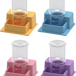 HEAVENGLOW Reptile Feeder Sturdy Reptile Waterer for Amphibians Bearded Dragon Tortoise Yellow|Pet Supplies | Dog Supplies | Dishes, Feeders & Fountains-image-92