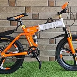 DRIXON 20-Inch Kids' Folding Mountain Bicycle - Stylish Single-Speed Bike with Carbon Steel Frame, Alloy Wheels & Mudguards | Durable Ride for Boys & Girls Aged 7?12 | Easy to Fold & Carry-picture-21