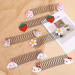 stocksy Stretchable Invisible Hair Clips & Zig Zag U Shaped Headbands – 2 Pack No-Crease Hair Holder Comb – Creaseless Cartoon Finishing Hair Accessories for Women & Girls, Secure Non-Slip Design-picture-25