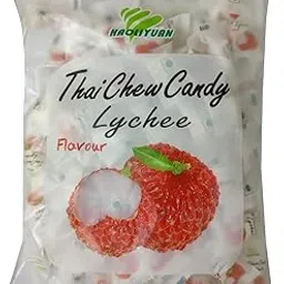 Avril Dress Haoliyuan Thai Chew Lychee Flavored Candy, 12.35 Oz / 350 G, White & Red-picture-50