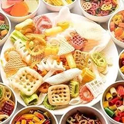 Ahuja Mart| Mix Fryums | Ready-to-Fry Papad Snacks | Mix Imported Fryum Pack | All in One Fryums | 1KG-picture-25