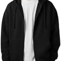 navraah Premium Black Full Sleeve with Zipper | Warm & Soft Winter Comfort & Style Hoodie for Men-picture-25
