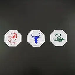 Jackie Chan Magic Stone Collectible Action Set for Fans and Enthusiasts - Replica 3D Printed (Dragon Snake Bull)-picture-11