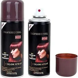 Professional 1 Day Temporary Hair Color Spray with Argan Oil, Keratin and Collagen (Brown) 125ml [WOMEN & MEN]-picture-14