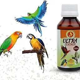 Pet Care International (PCI) Bird Supplement Ultra Feather || Provide Healthy Feather for Healthy Bird Wings || (100ML, Ultra Feather)-image-80