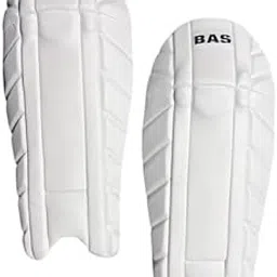 BAS Players Edition Wicket Keeping Pads White- Men Size-image-5