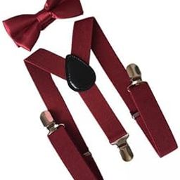 club bollywood LICHTS® 4xMens Suspenders with Bow Tie Y Back Braces for Formal Wear Dark Red|Clothing Shoes & Accessories | Mens Accessories | Suspenders Braces-picture-43