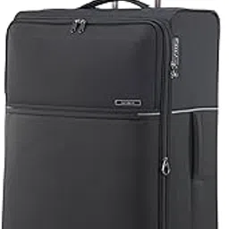 samsonite 73H 78 cms Nylon Spinner Softsided Medium Check-in Luggage | Trolley Bag For Men Women, Black-picture-14