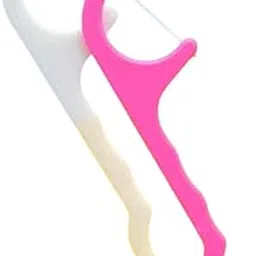 SME 3 in 1 Tooth Cleaning Fresh Toothpick Cleaners,Oral Care Plastic Disposable Teeth Flossing Thread Toothpicks Stick Set for Fresh, Healthy and Breath Gums (PACK of 40)-image-98