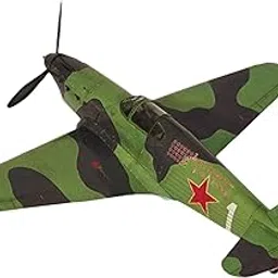 CALANDIS™ 1/35 Soviet Union Yak 1 Fighter Aircraft Paper Model for Teens Souvenir | Radio Control & Control Line | RC Model Vehicles & Kits | Airplanes-image-16