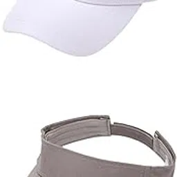 enakshi (label) Tennis Caps White+Gray|Clothing, Shoes & Accessories | Womens Accessories | Hats-picture-35
