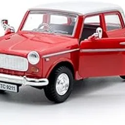 Amisha Gift Gallery Car Toy for Kids Queens 70 Toy Model Fiat Openable Doors Pull Back Action Collectible Model for Kids Car Model Gift Toys for Kid Vehicle, Mini Cars Colors as Per Availability Red-image-57