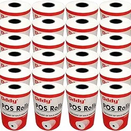 Oddy Thermal POS Roll - 57 mm (Width) X 25 Meter (Length) (Pack of 24 Rolls)-picture-31