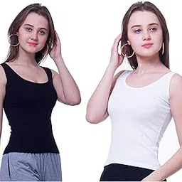 splash Women's Cotton Camisole Slip/Top - Pack of 2 Pcs.-picture-52