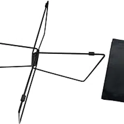 CALANDIS Foldable Cooler Stand Picnic Supplies Travel Ice Chest Holder Ice Box Holder Black | 0 Furniture | 0 & Hiking image 1