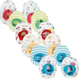 bodycare Unisex Baby Printed Booties Pack Of 6-picture-53