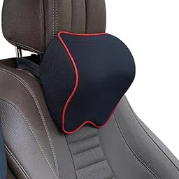 Flanxus Unique Car Neck Rest Pillow, Ultrasoft Car Pillow for Comfortable Car Rides, Superior Neck Support Cushion, Relieves Neck Pain, Hi-Per Foam Head Rest Pillow with Washable Cover (2Pcs Black)-picture-66