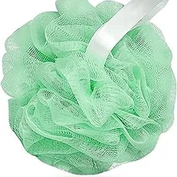 Body Scrubber & Shower Loofah Sponge | Loofah is for Men, Women, and Kids| Round Sponge Loofah (Green)-picture-42