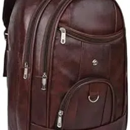 zerus Large 35 L Laptop Backpack PU Leather Backpack For Men & Women Bagpack Travel Backpack Perfect For Office School Bag & College Backpack-picture-44