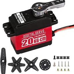 LewanSoul LD-20MG Full Metal Gear Standard Digital Servo with 20kg High Torque-picture-25