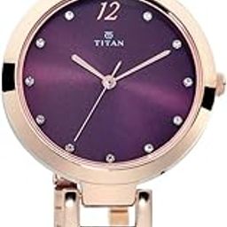 titan Purple Fashion Basics Analog Red Dial Women's Watch NM2480WM02/NN2480WM02/NP2480WM02-picture-11