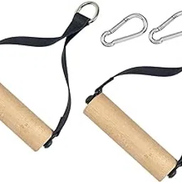 Exercise Handle with Carabiner for Pulley System Weight Lifting Bodybuilding | Home Gym Attachments | Strength Training-picture-53