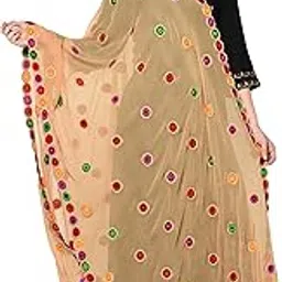 weavers villa Chiffon Embellished Women's Dupatta-picture-14