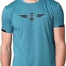 stellers Men's Premium Crew Neck T-Shirt | Feather Touch Feel| Regular Fit| Odour Resistant| Anti-Static| Wrinkle Free| Quick Dry | Stretchable| Lightweight| Sweat-Proof-picture-46