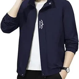 celary Men's Bomber Jacket | Lightweight Casual Zip-Up Jacket | Stylish Slim Fit Outerwear for All Seasons-picture-21