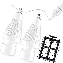 REEYEAR Upgraded Pencil Tips Fits For Apple 2nd 1st Gen USB-C iPad Pro Pencil,No Wear Out Fine Point Apple Pen Tip &Noiseless Friction Nib Covers Set, Make iPencil 1 / Pencil 2 Work Like A Charm,White-picture-10