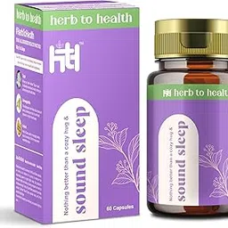 HTH Experience Peaceful Sleep with Sound Sleep Capsules| Helps Relax Smooth Muscles | 60 capsules (pack of 1)-picture-49