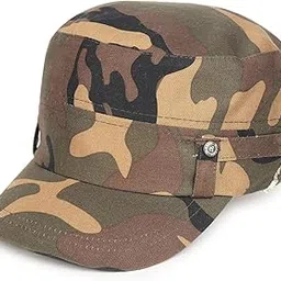 zacharias Men's Camouflage Army Printed Baseball Cap 25c-111 (Multicolor; Free Size) (Pack of 1)-picture-50