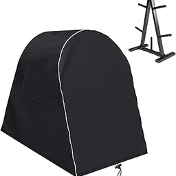 Strength Training Plate Tree Cover, Barbell Weight Rack Cover, For Home Gym CAP Triangle Barbell Weight Rack, Strength Training Tree Weight Plate Rack (Cover Only) (40x20x29)-picture-48