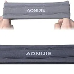 ubersweet Ubersweet® Workout Band Non-Slip Sweatband Band Soft Strchy Bandana Running Crossfit Yoga Gym Fitness Running E4086 : Orange-picture-35