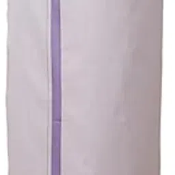 Men Tissue Single Layer Lavender Dhoti with Jari Border-image-89