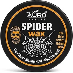 New Auro Nature Spider Wax Hair Styling Web 100g | Web Effect, Texture, Volume, Sculpting, Flexible Hair Wax | Strong Hold, Natural Shine | Long-lasting Hair Fibre-picture-24