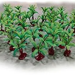 Plastic Miniature Coconut Trees - Pack of 36 Coconut Trees. Used in Decoration and School Projects.-picture-15