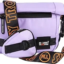 monkey troopers Radiant Waist Bags for Men Women- Premium Stitching, Branded Zippers, Water Resistant Pocket, Fanny Pack for Hiking Travel, Lightweight & Tough, Quick-Access Pocket (Lavender)-picture-53