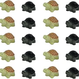 Wonderland Miniature Toys Set of 20 Turtle (Miniature Garden Accessories for Tray Garden)-image-74