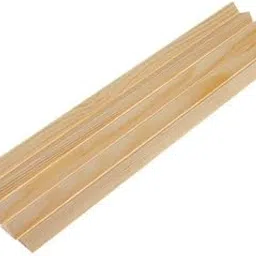 Enakshi® 4x5 Pieces Pine Wood Sticks Strips for Airplane Boat Model DIY Crafts 10x12mm|Crafts | Multi-Purpose Craft Supplies | Crafting Pieces | Wooden Pieces-picture-51