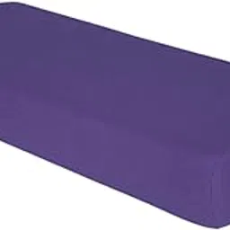 CALANDIS™ Yoga Bolster Lightweight Removable Cover for Legs Support Poses Modification Violet | Yoga Props | Yoga & Pilates | Fitness, Running & Yoga-picture-45