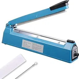 Lazybeee Sealing Machine 10 Inch (250 mm) 10" Impulse Heat Sealer Sealing Machine Adjustable Timer Creates Built-In Fuse Long Handle Low Power Consumption Sealing Plastics Bags Polythene Bubble Wrap-picture-11