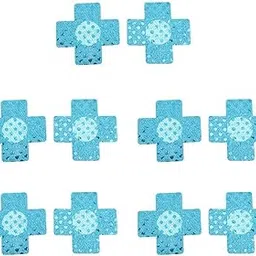 myaddiction 10x Invisible Nipple Pasties Cover Bra Self Adhesive Sticker Cross BlueClothing Shoes & Accessories | Womens Clothing | Intimates & Sleep | Breast Forms Enhancers-picture-35