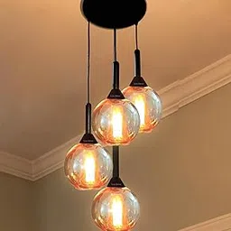 Lyse Decor Lights for Bedroom, Hanging Lights for Living Room, Restaurants Lamps for Decoration, jhoomar for Dining Table and Lamps for Drawing Room.-picture-63