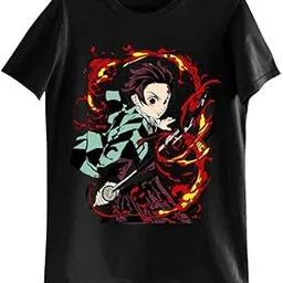 xenovaurban Unisex Kids and Adults DSL-A2 Anime Printed Round Neck 100% Cotton Tshirt (Pack of 1)-picture-18