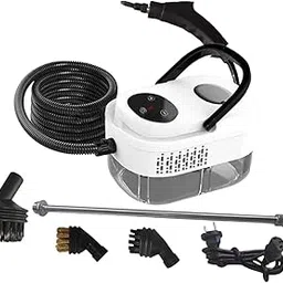 High Temperature Pressurized Steam Cleaner Portable for Tile Toilet Kitchens White | Home & Garden | Household Supplies & Cleaning | Carpet Steamers-picture-22