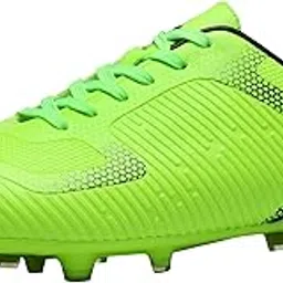 dream pairs Men's Superflight-2 Black Firm Ground Soccer Cleats Soccer Shoes, Neon Green, Size 8.5-picture-25